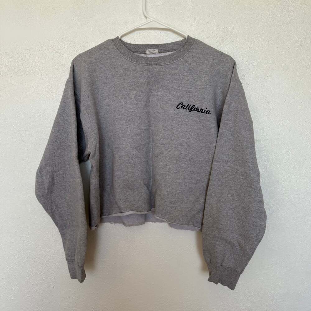 Brandy Melville John Galt California Embroidered Sweatshirt